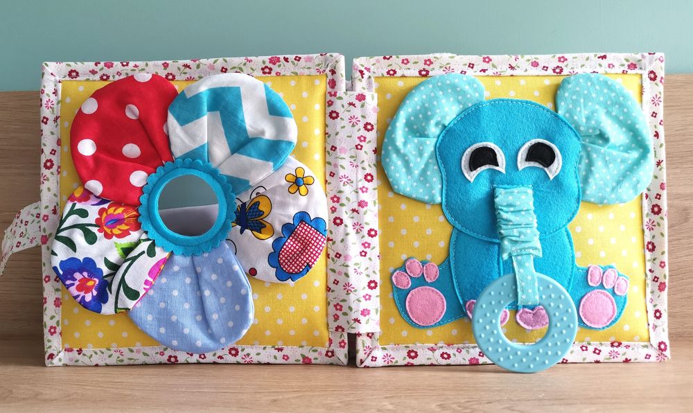 Książeczka sensoryczno edukacyjna