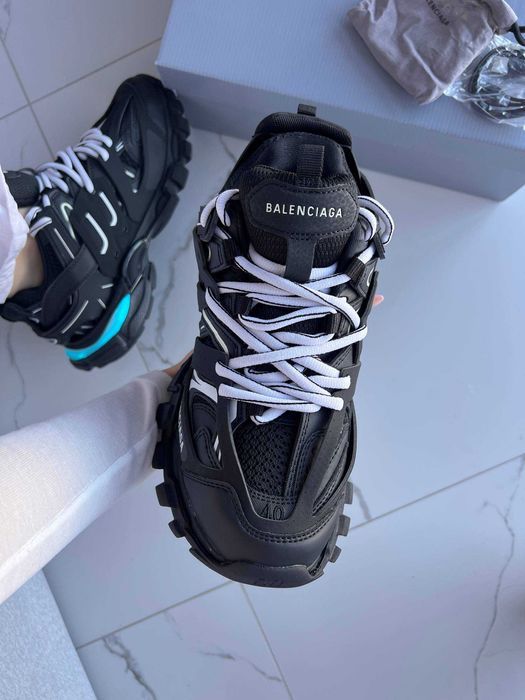 Кросівки Balenciaga Track Black LED premium лед-підсвітка: 7 500