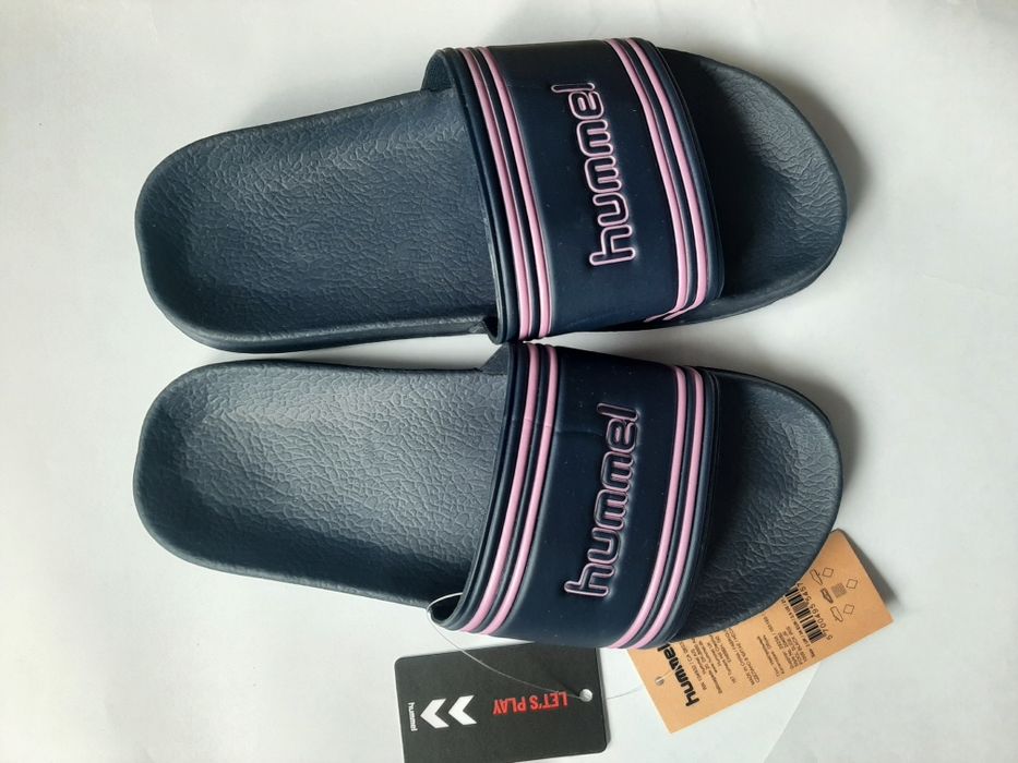 HUMMEL Nowe klapki basenowe 34