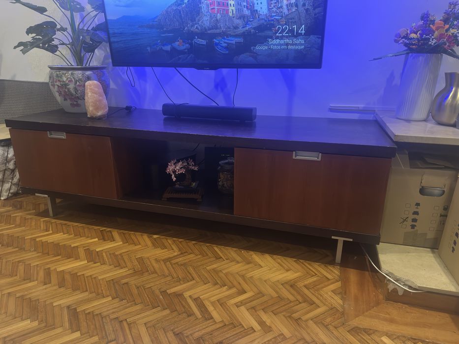 Movel tv com gavetas