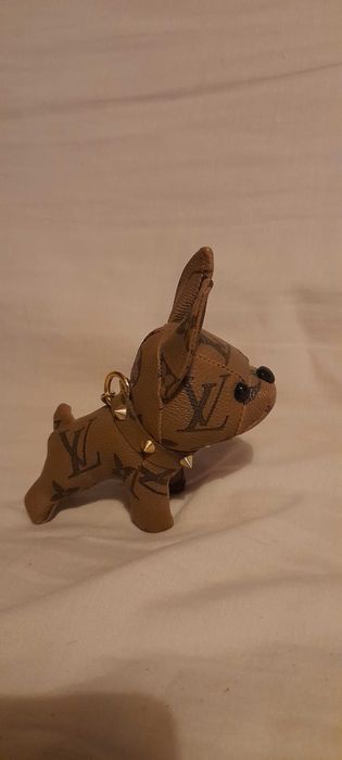 Acessório para mala / Porta chaves bulldog LV