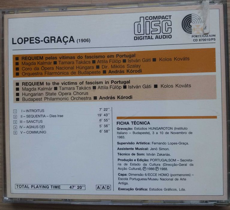 Fernando Lopes Graça Requiem64740796228611121