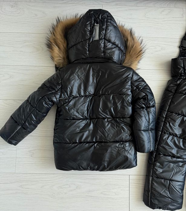 Комбінезон зимовий дитячий роздільний BEWARM Umka Royal Black 104-110