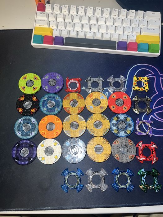 LEGO ninjago spinnery + akcesoria