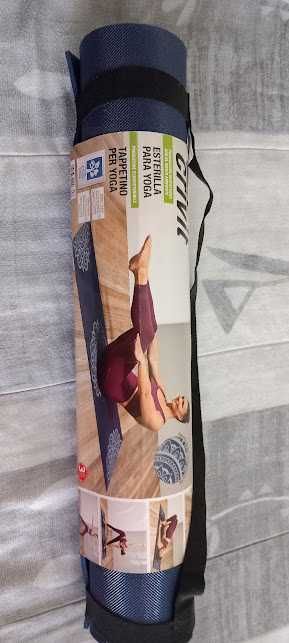 Tapete Esteira Colchonete Yoga Ginastica Fitness Pilates elastico NOVO