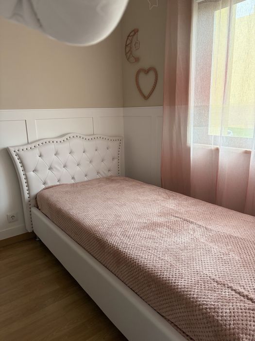 Cama solteiro 90x200 + Colchão EMA