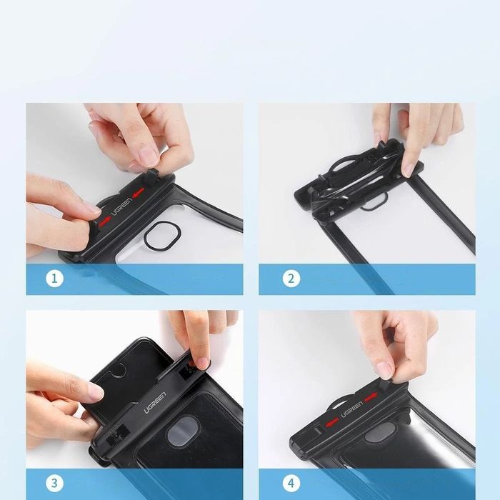 Uniwersalny Wodoodporny Pokrowiec Etui Na Telefon Max 6,0 Nad Wodę