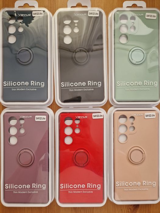Vennus Silicone Ring do Samsung Galaxy S23 Ultra różne kolory