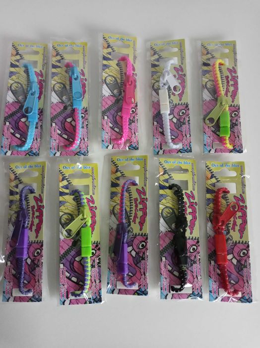 bransoletki ZIPPER, Nowe 10 kolorów
