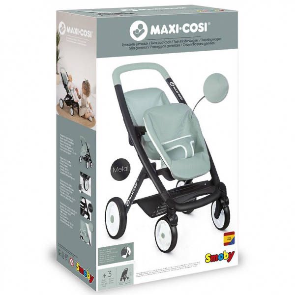 Коляска для ляльок двійні Maxi Cosi Quinny Smoby 253220