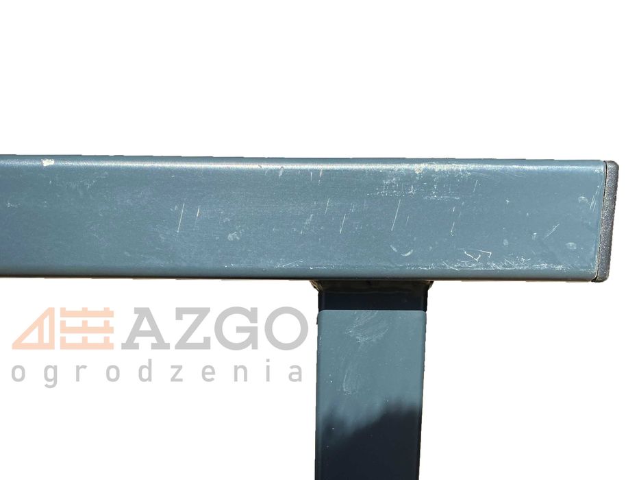 Balustrada francuska balkoneta, ocynkowana antracyt nowoczesna