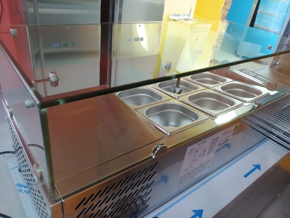 Vitrine Saladete 95cm Refrigerado Novo
