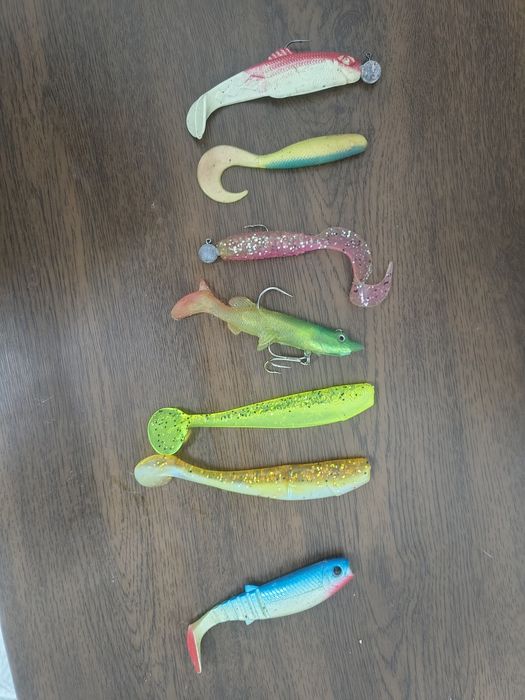 Przynęty na szczupaka+pudełko na przynęty