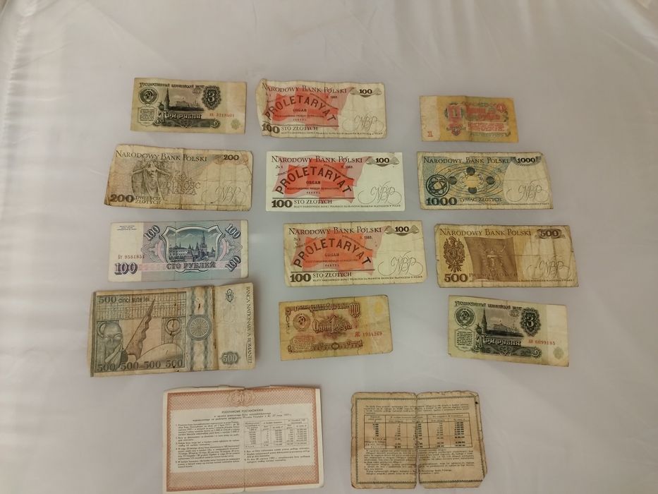 Stare banknoty PRL