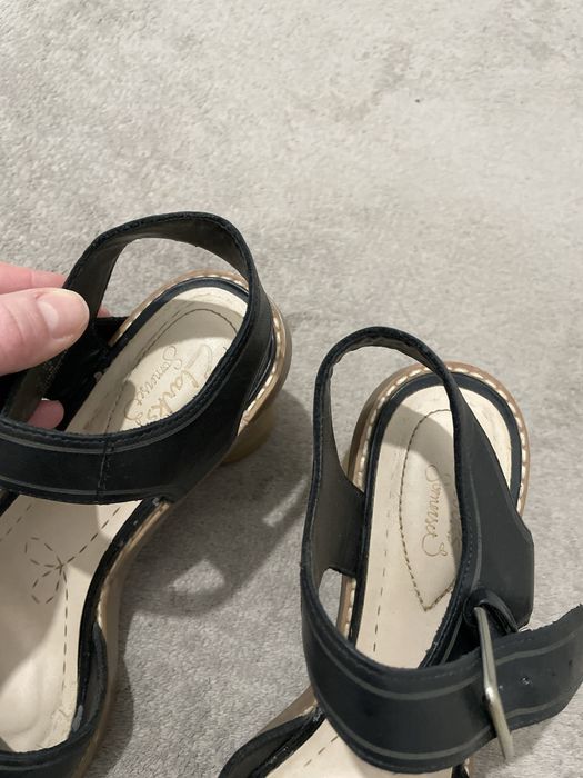 сандалі босоножки шкіряні, 37-37,5 р