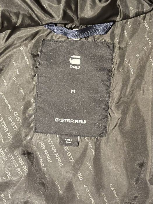 Blusao acolchoado G-Star original, tamanho M de cor Azul Marinho