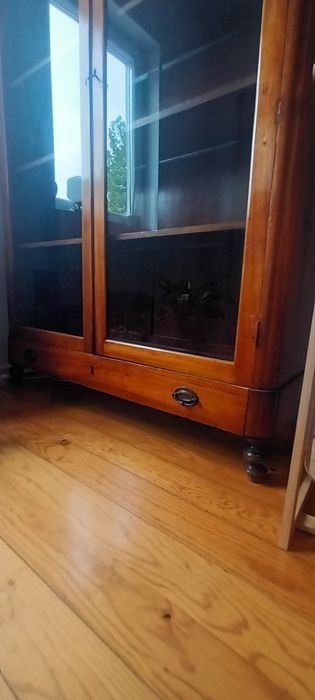 Móvel livreiro de mogno sec XIX