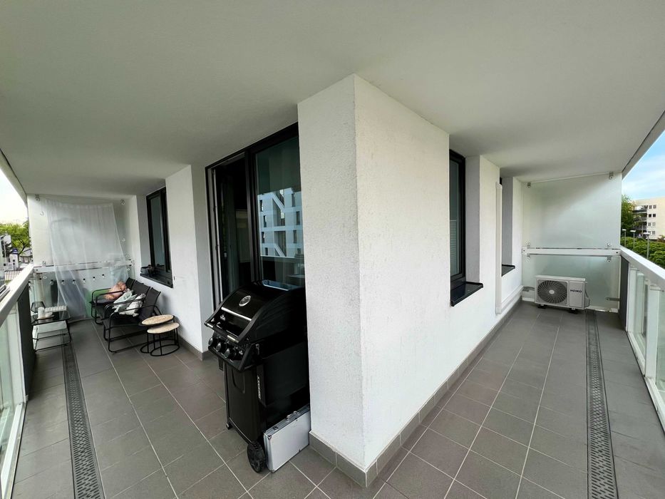 2-pokojowe mieszkanie | ul. Bajeczna | Klima, wysoki standard, smart dom | Ogromny balkon - 20m2!