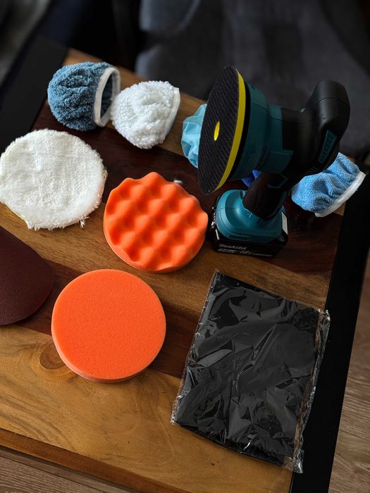 SOLIDNA Polerka Akumulatorowa Zgodna z Systemem Baterii MAKITA 18V