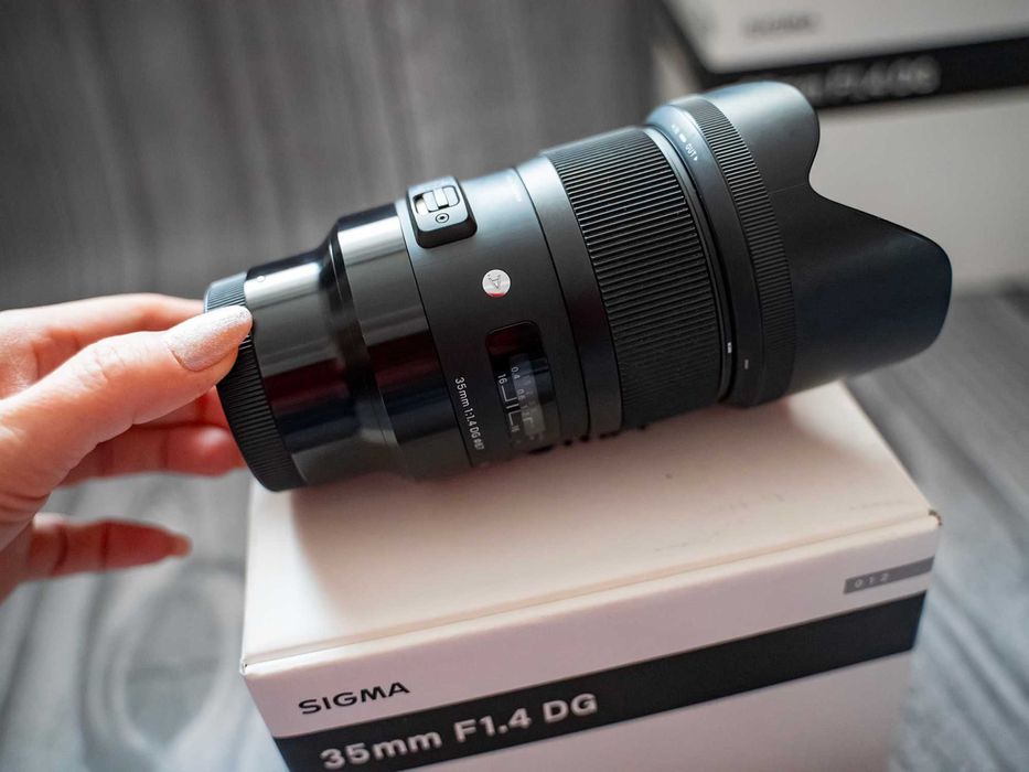 Nowy Obiektyw  sigma ART f 1,4 35 mm do Sony E