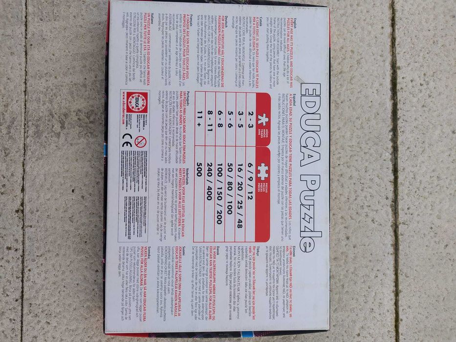 Puzzle da Educa 300 peças,  desenho das Monster High.