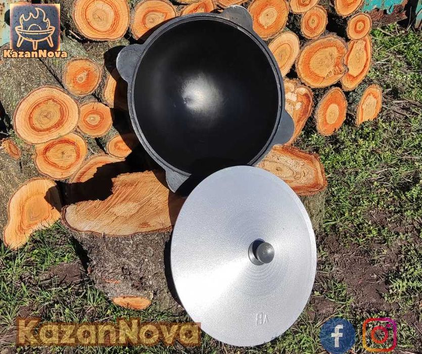 Узбецький чавунний казан Барака Baraka Азиатский чугунный казан