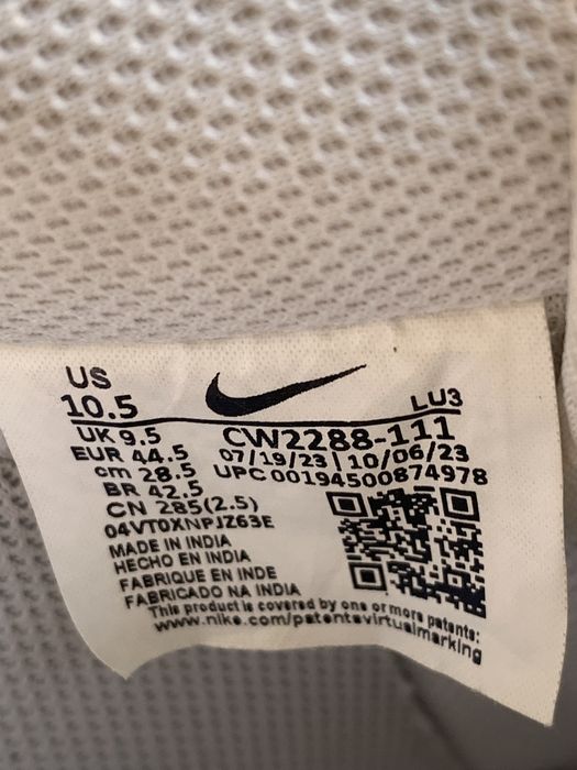 Оригінал! Nike Air Force 1 White CW2288-111