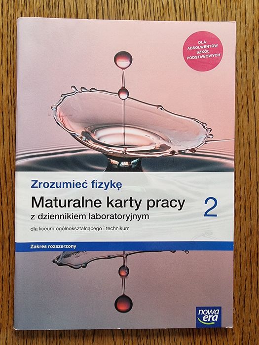 Zrozumieć fizykę 2 Maturalne karty pracy z dziennikiem laboratoryjnym