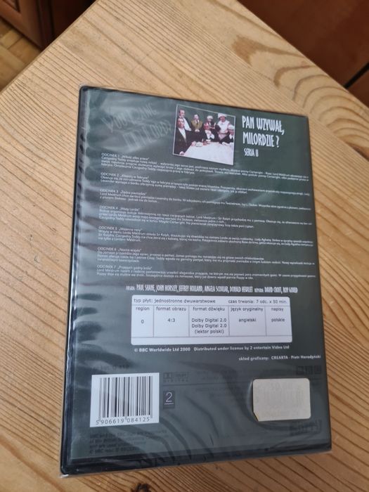 NOWA w folii Pan wzywał, Milordzie? (You rang M'lord) - płyta dvd PL ~