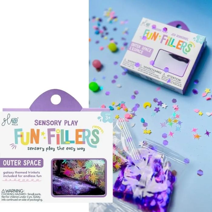 Magiczne dodatki do słoików sensorycznych. Glo Pals. Nowy Produkt