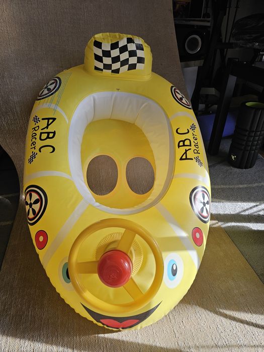 Kółko dmuchane do pływania ponton samochód 65cm