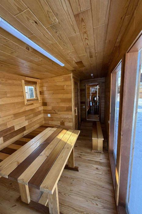 Баня прямокутна 7м*2,4м. ГОТОВА В НАЯВНОСТІ