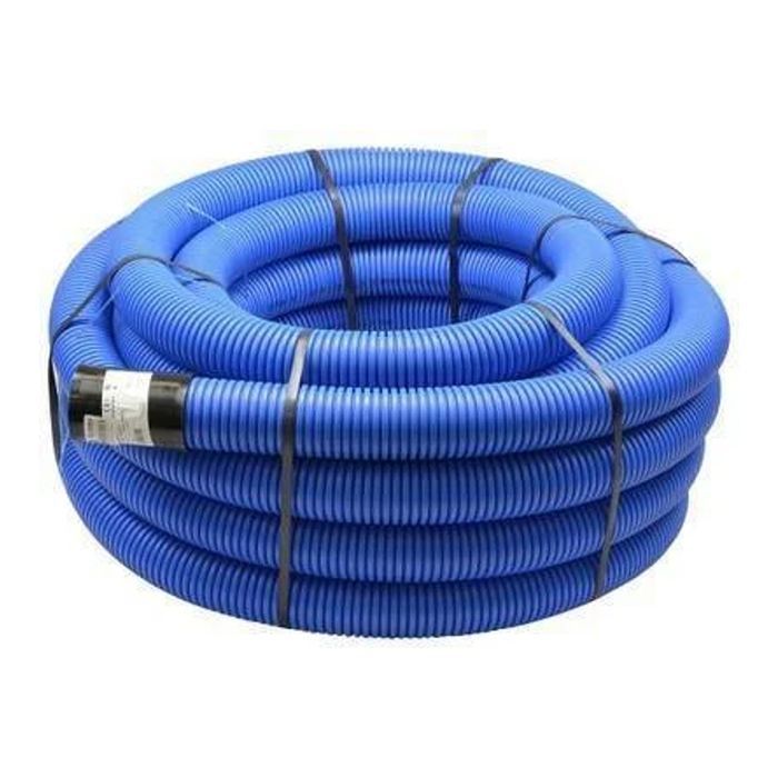 Rura osłonowa karbowana/ Arot dwuwarstwowa niebieska 450N Fi-50/41 -opak: 25mb.