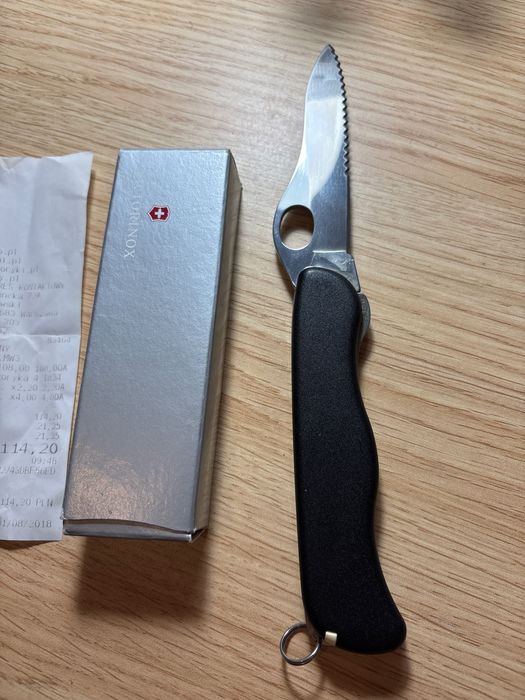 Scyzoryk victorinox sentinel o/h black
