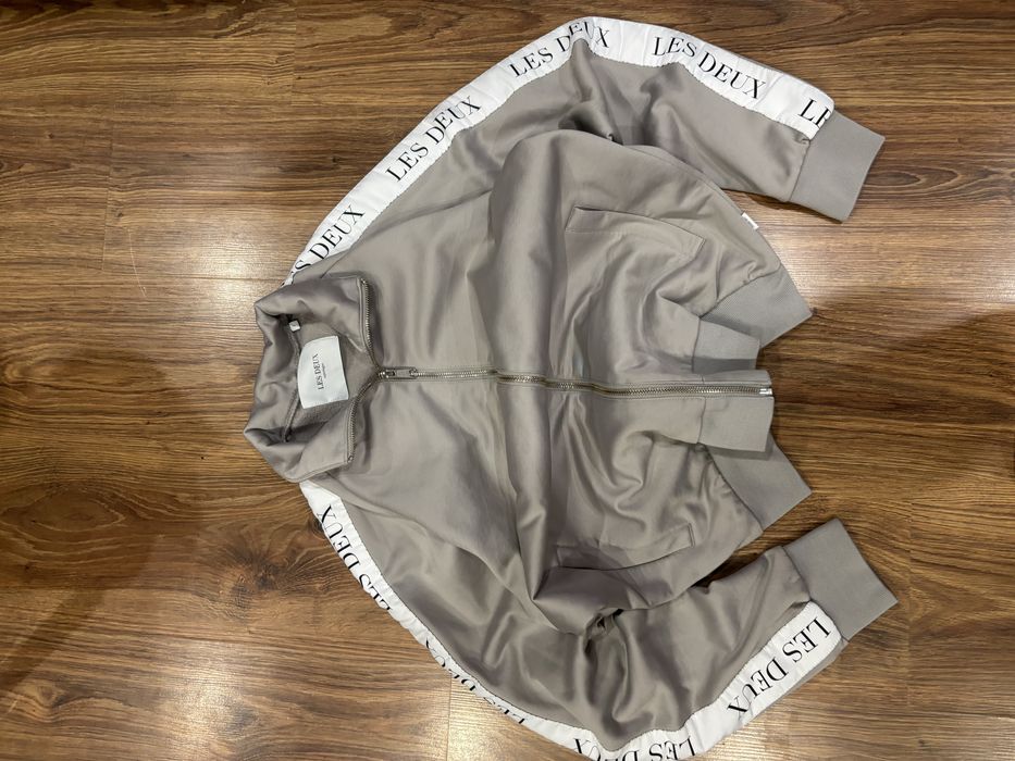 Bezowa bluza zauswana, meska, S, nowa