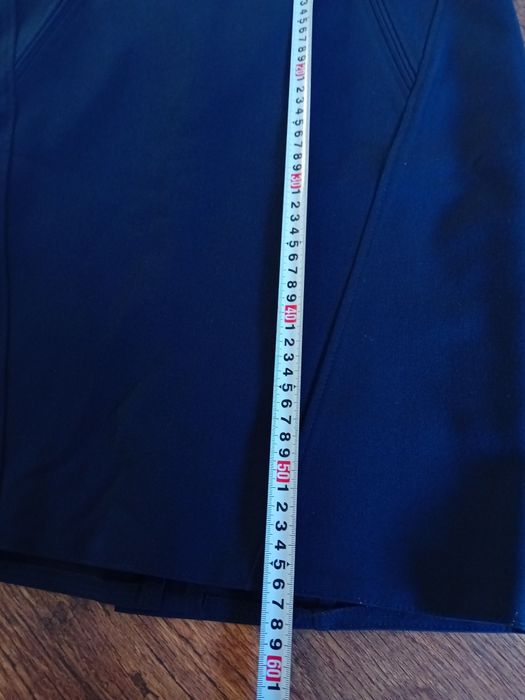 Elegancka granatowa spódnica, 40, ideał