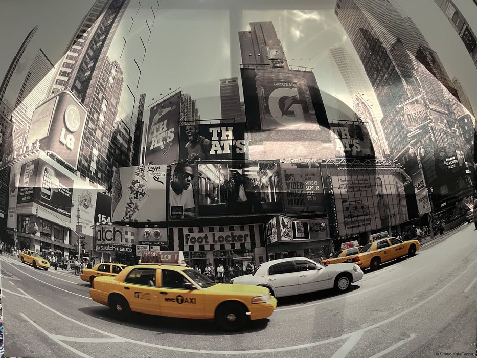 Tela foto imagem de NY 80x60 cm