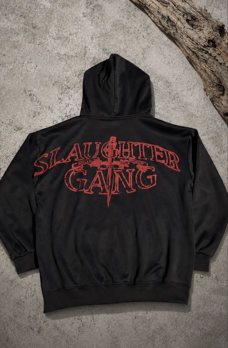 Худі Slaughter Gang Black