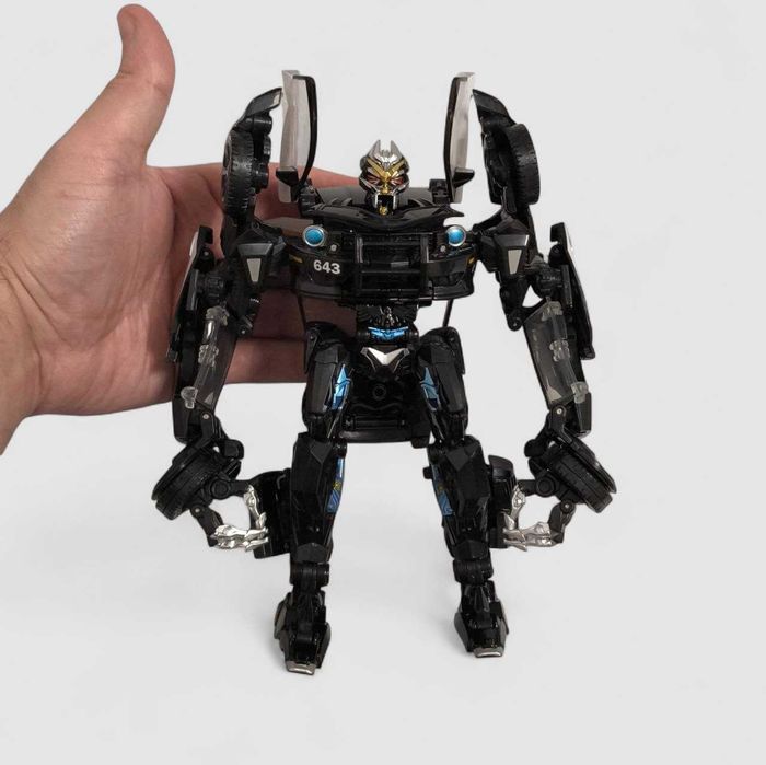 Робот-трансформер Барикейд XP-15 Barricade з металевими деталями 20 см