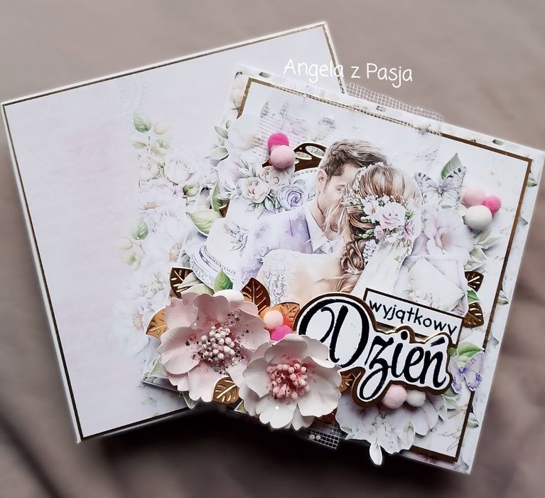 Ślubna pamiątka Scrapbooking