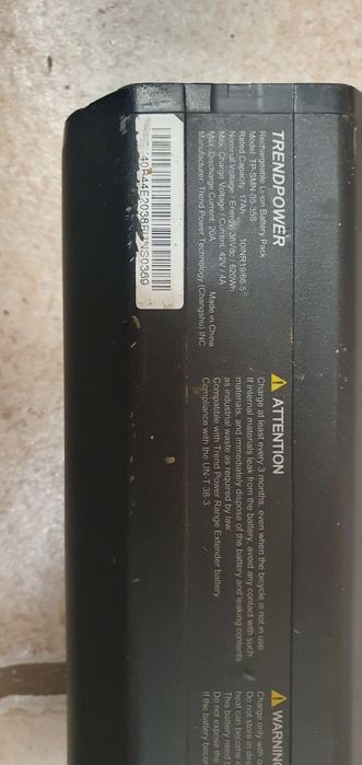 Bateria trendpower  625Wh  shimano