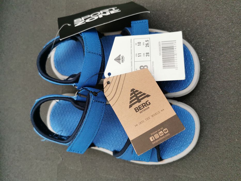 Sandálias criança BERG novas