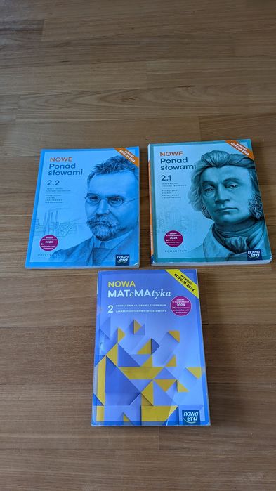 Rezerwacja Zestaw: nowe Ponad Słowami 2.1, 2.2, nowa Matematyka 2
