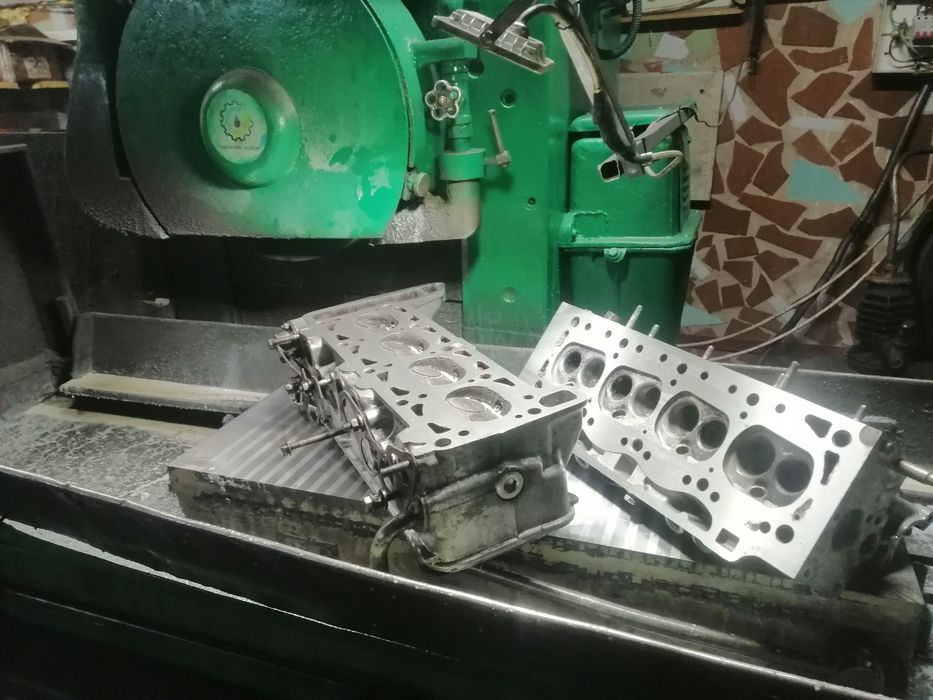 Гбц, Шліфування ГБЦ,  Плоска Шліфовка шліфування блоку клапанів