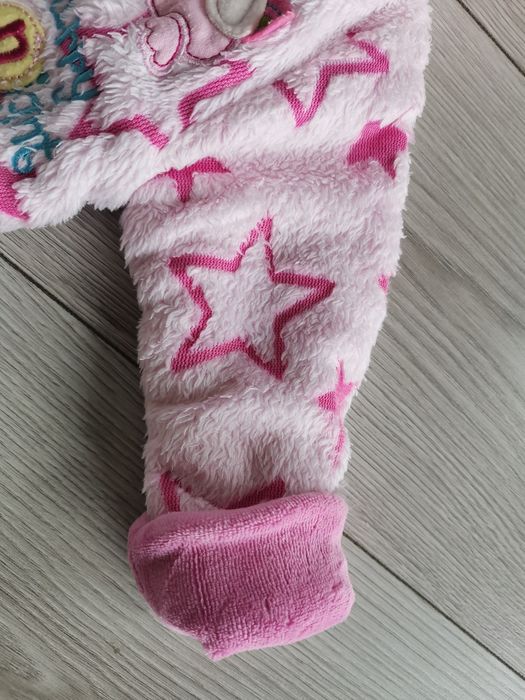 Kombinezon polarowy 56/62 pajac dla dziewczynki