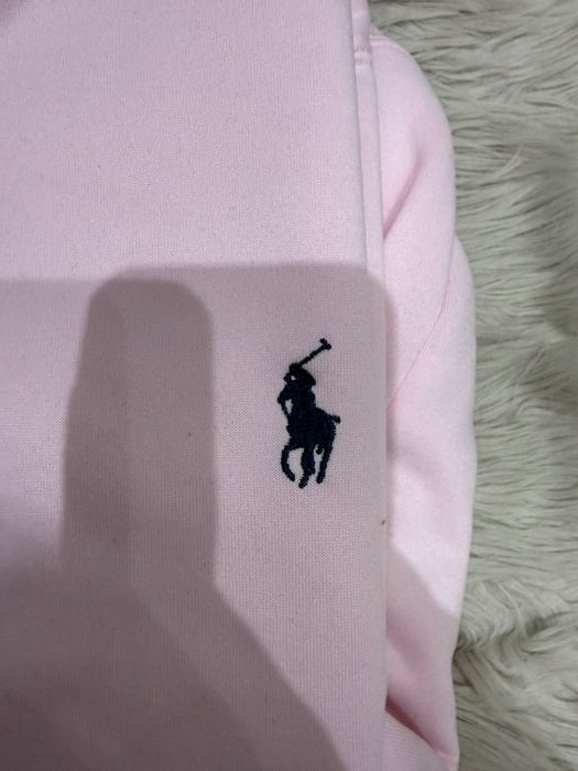 Różowa bluza zapinana Polo Ralph Lauren S