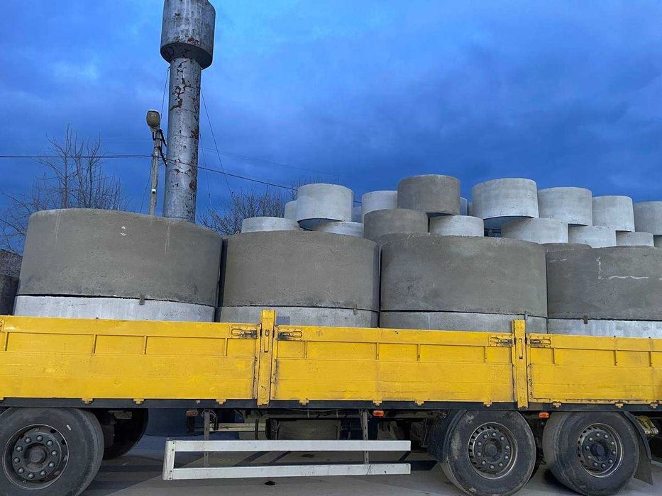 Бетонні кільця (aerated concrete) СК:0.08:0.03. Ставище. Доставка.