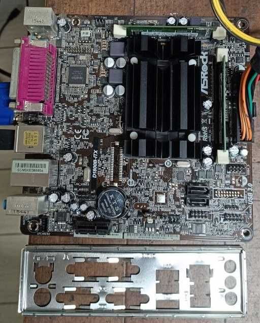 Комплект ASRock D1800B-ITX, Intel Celeron J1800, 2 ГБ (FCBGA1170, DDR3) - 2 шт.