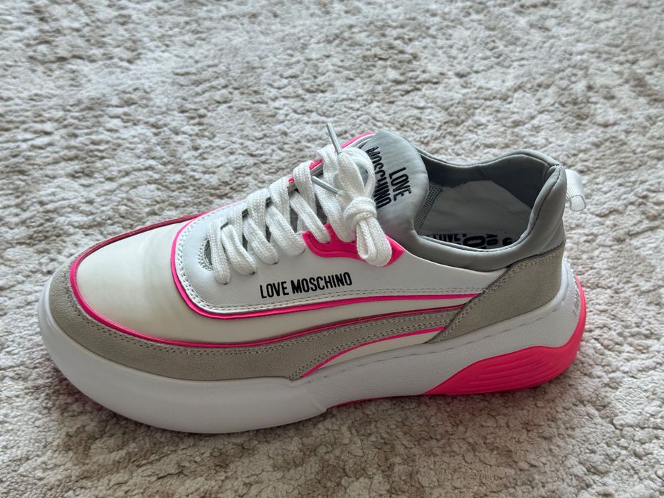 Love Moschino JA15845G0FJH710A sneakersy damskie r. 38 – nowe