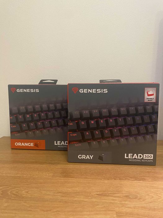 Akcesoria dla graczy - nakładki Genesis Lead 300 - szare